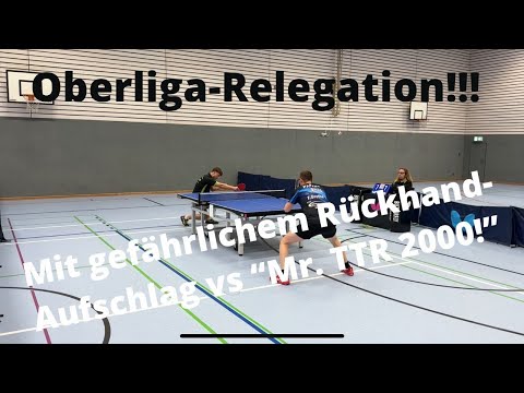Relegation! "Mr. TTR 2000" aka Fabian Grothe (TTR 2.009!!!) vs Rokas Kisielius (TTR 2.042) 🏓