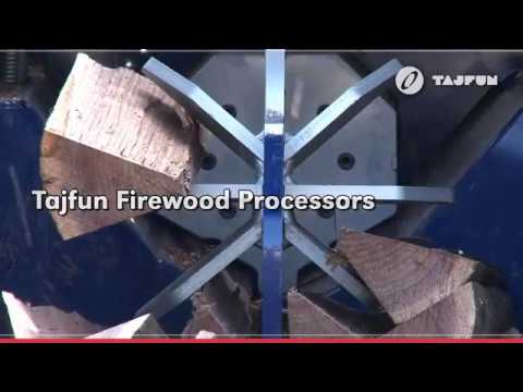 TAJFUN 330 JOY RCA - a rönkök tűzifává történő feldolgozásához