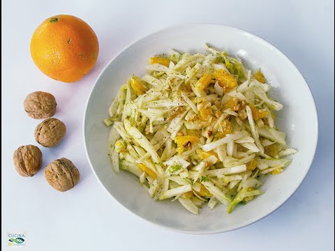 Insalata Siciliana di Finocchi e Arance - Veg Raw Food - Facile e Veloce