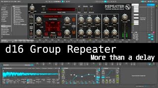Video thumbnail for How To D16 Group Repeater as a color FX [Ableton] by DubG83