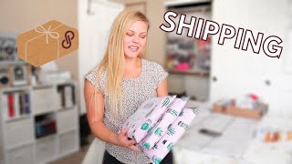 HOW I PACKAGE MY POSHMARK ORDERS | Part time reseller, shipping methods, new shipping supplies!