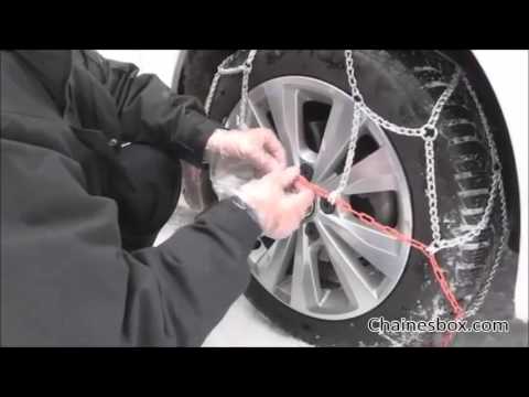 Chaine neige XP7 montage et installation