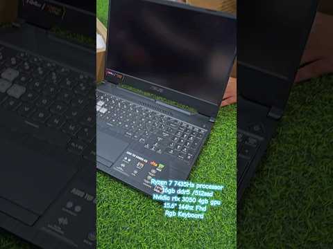 Asus tuf A15 FA506N Ryzen 7 7435hs Rtx 3050 Gaming Laptop unboxing Video#viralvideo #gamingcommunity