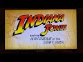 Opening To Indiana Jones And The Raiders Of The Lost Ark 2003 DVD