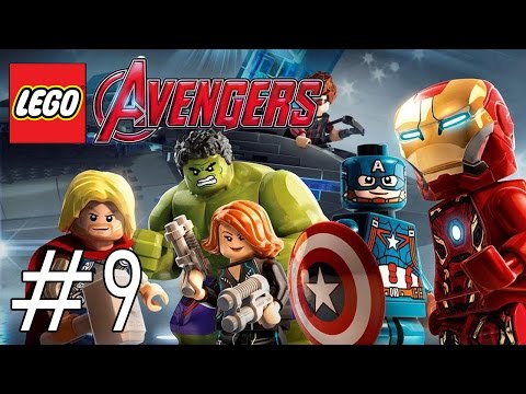 Lego Marvel's Avengers Part 9 Walkthrough Playthrough Gameplay (PS4/XboxOne/PS3/Xbox360)
