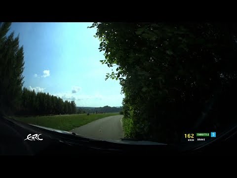 Rally Rzeszow 2017 - Kajetanowicz on SS7 with data