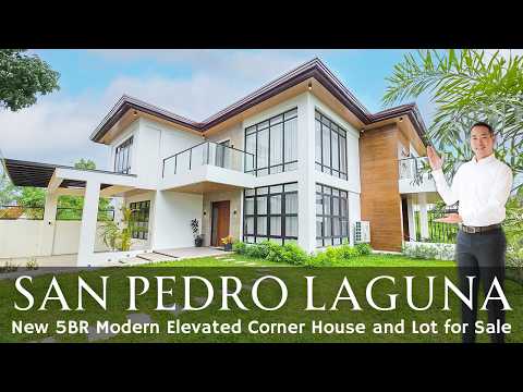 House Tour LA1 • "IDEAL Home near Alabang, SLEX and MCX" • San Pedro Laguna Corner House for Sale