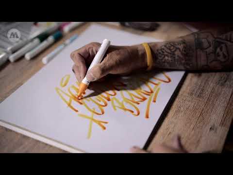MOLOTOW Product Session #68 - Tagging with MOLOTOW AQUA COLOR BRUSH