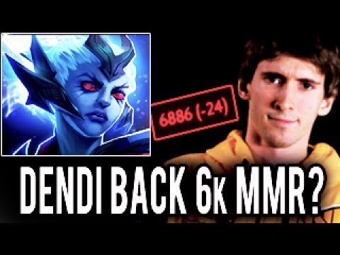 WTF! Dendi [Vengeful Spirit] Back to 6k MMR ► Stop Losing Streaks Dota 2