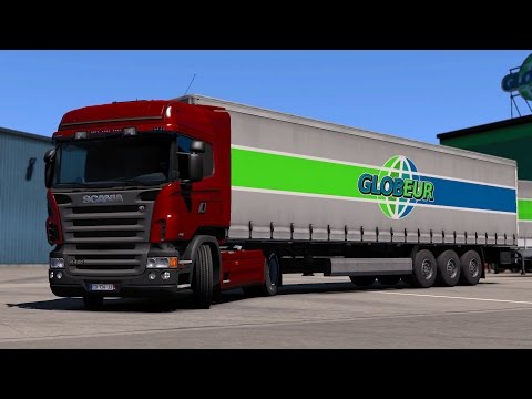 ETS 2 - SCANIA R520 euro5 - Trip: Montpellier - Le Mans