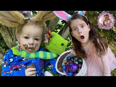 *TIME-OUT AGAIN* for REBORN TODDLER MITCHELL  Easter Egg Hunt Gone Wrong!