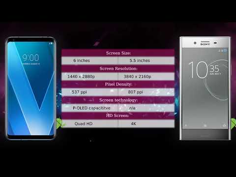 LG V30 vs Sony Xperia XZ Premium - Phone comparison