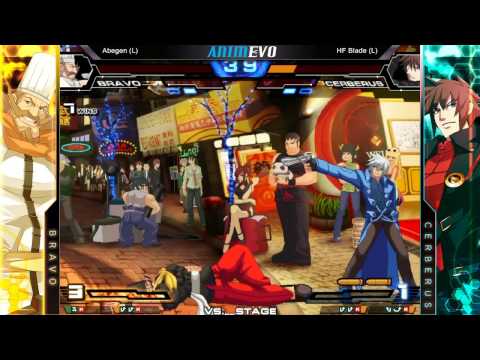 EVO2014 "AnimEVO" Chaos Code - M05 Grand Finals: Abegen (Bravo) VS H-F Blade (Cerberus)