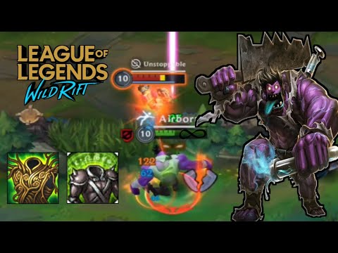 DR MUNDO unlimited life heal | WILD RIFT MONTAGE