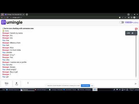 Text Chat with Strangers | Funny  🤣 | Entertainment | Online Random chat
