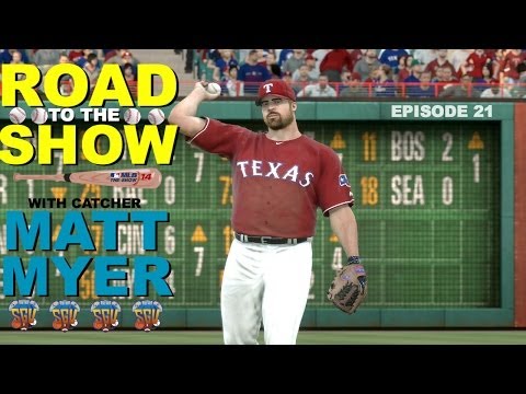 MLB 14 The Show (PS4): Matt Myer (Catcher) Road To The Show - EP21