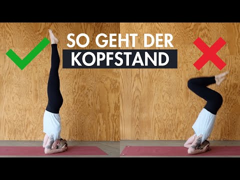 Yoga Headstand Tutorial | for beginners - learn safely! 🧘🏻