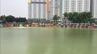 Sensasi Memancing Ikan di Danau Sunter, Lebih Bersih dan Airnya Tidak Berbau Seperti Dulu.