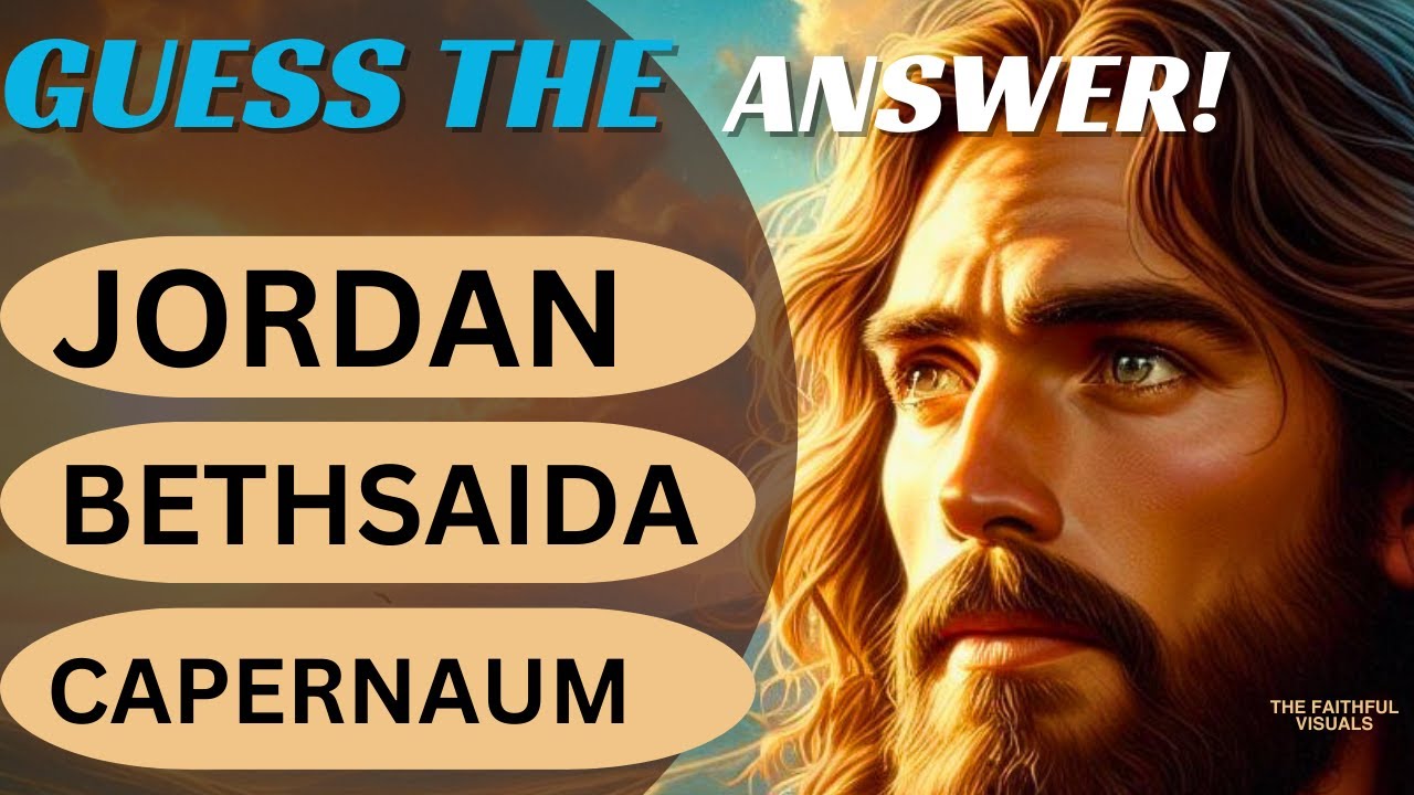 BIBLE QUIZ: HOW MUCH DID YOU KNOW YOUR BIBLE #faithcommunity #biblequiz #christianity