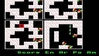 Dunjunz by Bug Byte on the Acorn Electron - levels 21 to 22