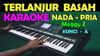 Download lagu TERLANJUR BASAH - Meggy Z | KARAOKE NADA PRIA mp3