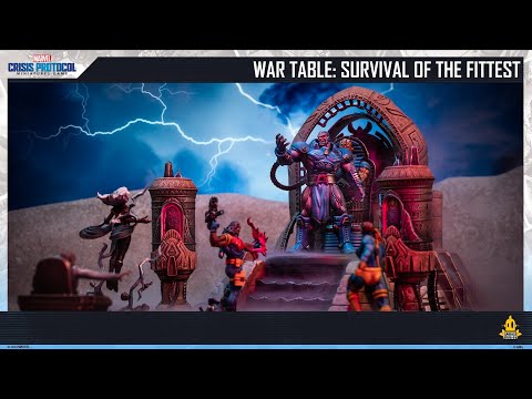 Ministravaganza 2024 - Marvel: Crisis Protocol - War Table: Survival of the Fittest