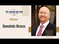 Dominic Braus has been consistently voted the best trial attorney in Waco, Texas.