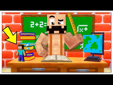 NASCONDINO IN 10 SECONDI A SCUOLA DA PICCOLISSIMI! - Minecraft ITA