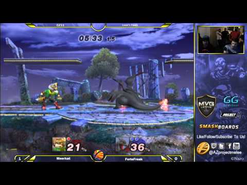 CZPM12 Losers Finals ForteFreak Zard Marth vs MeerKat Fox