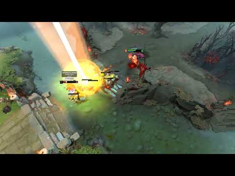 Mid Lina takes first blood of SF!!