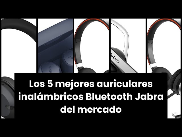 Vídeo relacionado con Jabra Evolve3 75 Auriculares On-Ear Bluetooth Inalámbricos con Micrófono y Base Carga para Trabajo, USB-A, IA Llamadas, ANC Avanzada, 22h Batería, para Apps Reunión Online, Negro