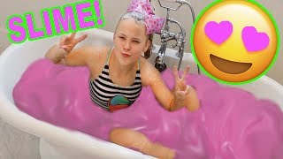 SLIME BATH CHALLENGE! - JoJo's Juice!