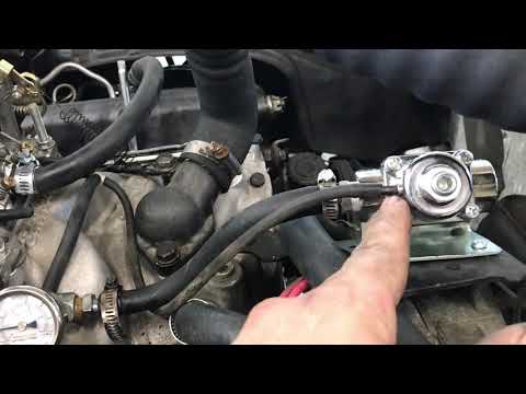 Edelbrock carb with spectra fuel pressure regulator