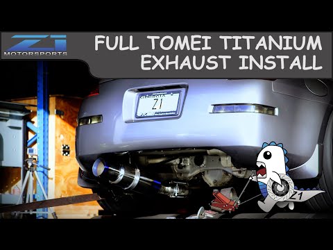Tomei Expreme Titanium Exhaust 350z Install - Z1 Motorsports