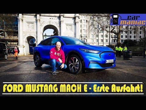 Ford Mustang Mach E - Erste Fahrt Europas + Laden/AHK/Updates/Lieferzeit uvm.