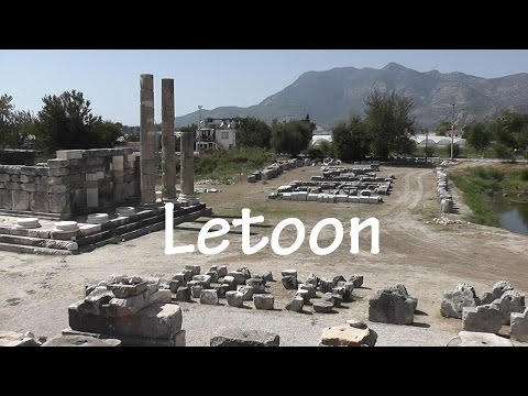 TURKEY: Letoon - ancient sanctuary ruins