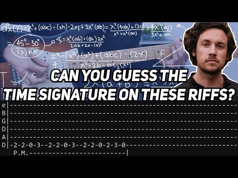 9 GUITAR RIFFS WITH ODD TIME SIGNATURES (WITH TAB)