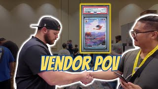 I Got the PSA 10 CHARIZARD from 151! | Pokemon Vendor POV (Memorial Mega Show Day 1)