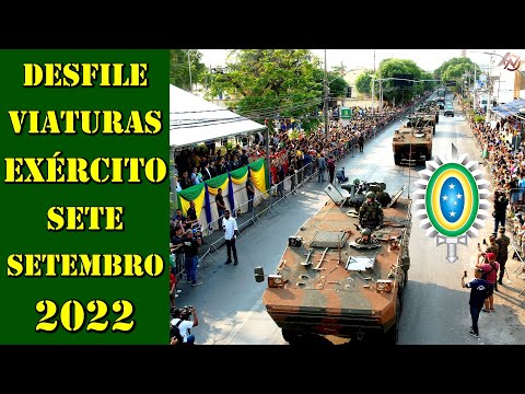 7 DE SETEMBRO 2022 DESFILE VIATURAS DO EXÉRCITO BRASILEIRO, DOBRADO BATISTA DE MELO