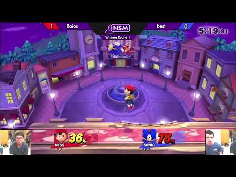 Raios (Ness) vs best (Sonic) - WR1- NYU Fall '17 Weekly #6