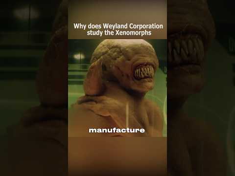 Why does Weyland Corporation study the Xenomorphs?
