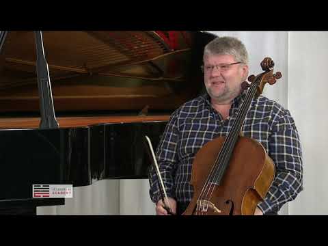 CELLO MASTERCLASS BACH CELLO SUITE NO.1 IN G MAJOR - ALLEMANDE - excerpt