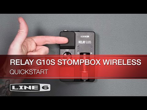 Line 6 Relay G10S Stompbox-Size Digital Guitar Wireless System 2019 - 2020 - Black image 12