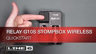 Video thumbnail for Line 6 | Relay G10S Guitar Wireless Quickstart by Line6Support