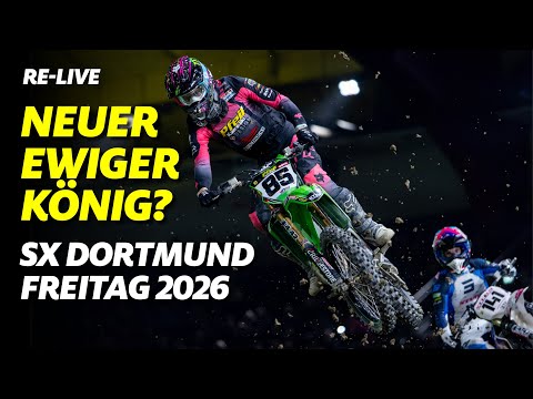 SX-Livestream: Freitagabend 2026, 41. ADAC Supercross Dortmund