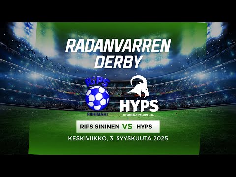 RiPS Sininen - HyPS | P13 Kolmonen 3.9.2025
