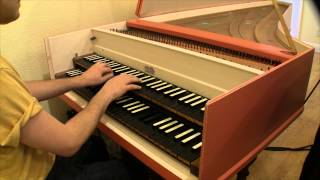 Bach's Prelude N°1 in C major, BWV 846, on harpsichord