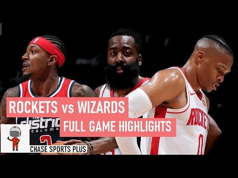 Rockets vs Wizards full game highlights 30/11/2019