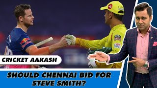CHENNAI to BID for STEVE SMITH? | Understanding CSK's 2021 Auction Strategy | Cricket Aakash