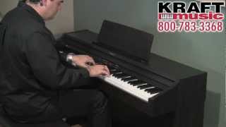 Video thumbnail for Kraft Music - Roland RP-301 Digital Piano Demo with Rick DePiro by Kraft Music